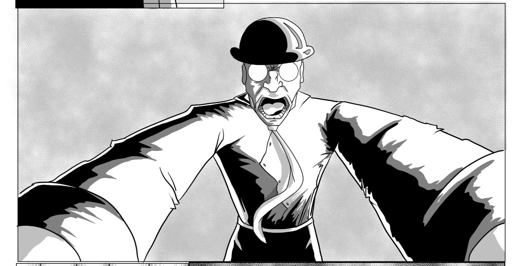 The Hollow Man (2 pages)